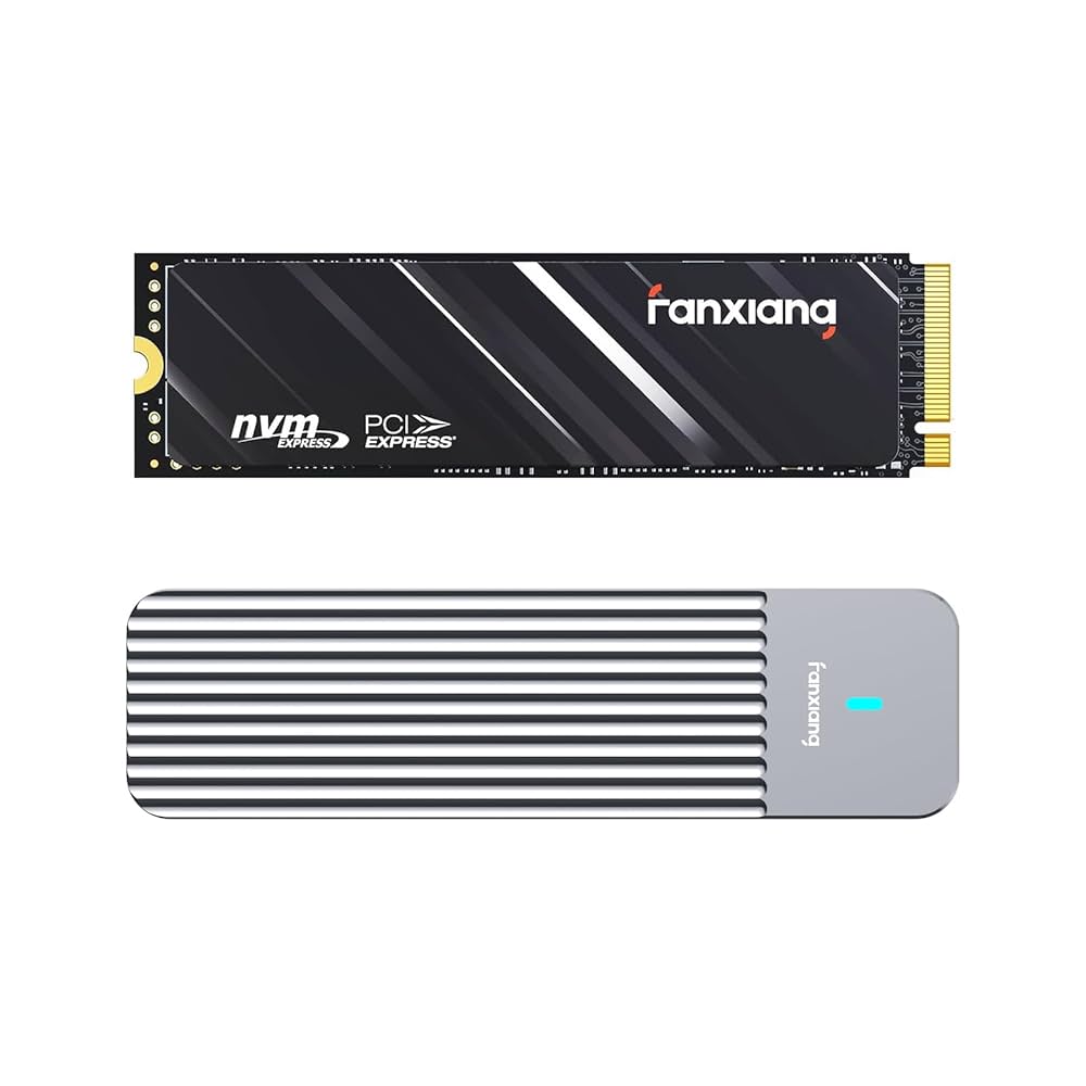 内蔵型SSD fanxiang NVMe SSD 2TB Amazon.com: fanxiang NVMe SSD 2TB + NVMe Enclosure : Electronics